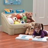 image:imageStep2 2in1 Toy Box amp Art Lid Kids Toy Storage Bin amp Organizer Easel amp Chest in One Made of Durable Plastic For Toddlers 2 Years Old TanTan
