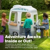 image:imageStep2 Adventure Camper Kids Playhouse IndoorOutdoor Playset with Kitchenette Interactive Doorbell Sounds 52Piece Toy Accessories Durable Plastic For Toddlers 2 YearsPlayhouse
