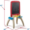 image:imageStep2 All Around Easel for Two Kids Activity Table DoubleSided Art Board Made of Durable Plastic Includes 94Piece Soft Foam Magnets For Toddlers 3 Years Old