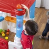 image:imageStep2 Crazy Maze Toddler Ball Pit Kids Playhouse IndoorOutdoor Playset Interactive Play with Sounds Includes 20 Colorful Balls Made of Durable Plastic For Toddlers 15 Years OldRed Roof