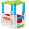 image:imageStep2 Crazy Maze Toddler Ball Pit Kids Playhouse IndoorOutdoor Playset Interactive Play with Sounds Includes 20 Colorful Balls Made of Durable Plastic For Toddlers 15 Years OldGreen Roof