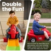 image:imageStep2 Dino Dash Kids Push Car Foot Powered Ride On Toy Practice Balance with 4 Wheels Track Not Included Made of Durable Plastic Max Weight 50 lbs for Toddlers 25 Years Old GreenRapid Ride