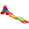 image:imageStep2 Farther amp Faster Coaster Track Expansion Pack Extra 3 Feet Kids Ride On Toy Roller Coaster Track Push Car IndoorOutdoor Playset Made of Durable Plastic For Toddlers 25 Years OldSecond Edition