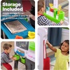 image:imageStep2 Great Creations Art Center Kids Activity Table Arts amp Crafts Desk Made of Durable Plastic Includes Bench For Toddlers 3 Years Old