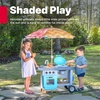 image:imageStep2 Grill amp Go BBQ Cart with Lights and Sounds for Kids Play Toy for Toddlers Ages 3 Years Old Durable Easy Assembly BlueGray