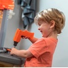 image:imageStep2 Handyman Kids Workbench IndoorOutdoor Tool Bench for Children Interactive Play with Sounds Made of Durable Plastic Includes 35 Piece Toy Accessories For Toddlers 3 Years Old