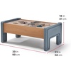 image:imageStep2 Harmony Activity Table Kids Activity Table for Cars Cover Included Made of Durable Plastic for Toddlers 3 Years Old