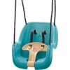 image:imageStep2 Infant to Toddler Swing Baby Outdoor Swing Backyard Bucket Style Swing Seat Secure Harness Outside WeatherResistant Rope Attach to Playset For Toddlers 9 Months 3 Years Old
