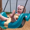 image:imageStep2 Infant to Toddler Swing Baby Outdoor Swing Backyard Bucket Style Swing Seat Secure Harness Outside WeatherResistant Rope Attach to Playset For Toddlers 9 Months 3 Years Old
