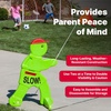 image:imageStep2 Kid Alert Street Safety Sign Kids at Play Signage for Neighborhood Safety 32Inch Tall Reflective Caution Sign with Warning Flag
