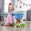image:imageStep2 Little Helpers Shopping Cart for Kids Play Grocery Cart Made of Durable Plastic for Toddlers 2 Years Old BlueBlue