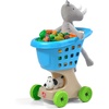 image:imageStep2 Little Helpers Shopping Cart for Kids Play Grocery Cart Made of Durable Plastic for Toddlers 2 Years Old BlueBlue