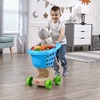 image:imageStep2 Little Helpers Shopping Cart for Kids Play Grocery Cart Made of Durable Plastic for Toddlers 2 Years Old BlueBlue