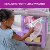 image:imageStep2 Love amp Care Deluxe Baby Doll Nursery Playset for Kids Compact Changing Station amp Crib Made of Durable Plastic Includes Toy Accessories For Toddlers 26 Years Old PinkLavender