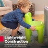 image:imageStep2 Mighty My Size Kids Table amp Chair Set Playroom Activity Table for Arts amp Crafts Made of Durable Plastic For Toddlers 2 Years Old Gray amp RedGray  Green