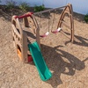 image:imageStep2 Naturally Playful Playhouse Climber and Swing Set Extension for Kids Outdoor Playset with Slide Two Strap Swings and Secret Playhouse Durable Plastic Ages 3 to 8 Years