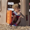 image:imageStep2 Naturally Playful Playhouse Climber and Swing Set Extension for Kids Outdoor Playset with Slide Two Strap Swings and Secret Playhouse Durable Plastic Ages 3 to 8 Years