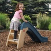 image:imageStep2 Play amp Fold Junior Slide Kids IndoorOutdoor Play Slide Backyard Playground Set Easy Grip Wide Ladder Outside Jungle Gym For Toddlers 154 Years Old