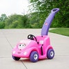 image:imageStep2 Push Around Buggy Kids Push Car Toddler RideOn Toy with Seat Belt and Horn Red Ages 18 MonthsPink