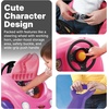 image:imageStep2 Push Around Buggy Kids Push Car Toddler RideOn Toy with Seat Belt and Horn Red Ages 18 MonthsPink