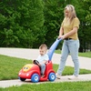 image:imageStep2 Push Around Buggy Kids Push Car Toddler RideOn Toy with Seat Belt and Horn Red Ages 18 MonthsRed
