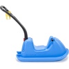 image:imageStep2 Push Around Sled Kids Ride On Toy amp Outdoor Snow Toboggan Made of Durable Plastic Max Weight 40 lbs for Toddlers 153 Years Old Blue