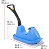 image:imageStep2 Push Around Sled Kids Ride On Toy amp Outdoor Snow Toboggan Made of Durable Plastic Max Weight 40 lbs for Toddlers 153 Years Old Blue