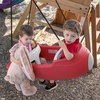 image:imageStep2 Rocket Swing for Two Baby Outdoor Swing Outside WeatherResistant Rope Attach to Playset for Toddlers 9 Months  3 Years Old