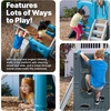 image:imageStep2 Scout amp Slide Climber Kids Outdoor Playset Backyard Playground Set Slide Climbing Wall Tunnel Outside Vintage Style Jungle Gym for Toddlers 26 Years OldClimber