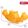 image:imageStep2 Seesaw Snail Kids Teeter Totter IndoorOutdoor Rocking Rider Toy Fits 2 Toddlers Ages 18 Months3 Years Mango