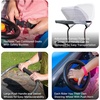 image:imageStep2 SidebySide Push Around SUV Kids Push Car 2 Seats Stroller Substitute Includes Seat Belts amp Horns Made of Durable Plastic Max Weight 100 lbs for Toddlers 155 Years Old GrayBlue