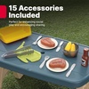 image:imageStep2 Sizzle amp Smoke BBQ Grill Playset IndoorOutdoor Interactive Play with Sounds and Effects Toddlers 3 Years Old 15 Piece Toy Accessories