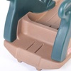 image:imageStep2 Snow Runner Kids Ride On Toy amp Outdoor Snow Sled amp Toboggan Fits 2 Riders Made of Durable Plastic Max Weight 120 lbs for Toddlers 36 Years Old Tan amp Green