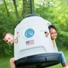 image:imageStep2 Space Capsule Swing Kids IndoorOutdoor Swing or Playhouse Backyard Playground Set Attach to Playset or Tree for Children 38 Years Old