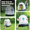 image:imageStep2 Space Capsule Swing Kids IndoorOutdoor Swing or Playhouse Backyard Playground Set Attach to Playset or Tree for Children 38 Years Old