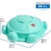 image:imageStep2 Topsy Turtle Rocking Disk and Stepping Stone Balance and Climbing Toy for Kids and Toddlers IndoorOutdoor 18 Months  3 Years Mint