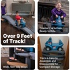 image:imageStep2 Up amp Down Roller Coaster Kids Ride On Toy Push Car IndoorOutdoor Playset Made of Durable Plastic Max Weight 50 lbs for Toddlers 25 Years Old Gray amp BlueGray  Blue
