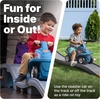 image:imageStep2 Up amp Down Roller Coaster Kids Ride On Toy Push Car IndoorOutdoor Playset Made of Durable Plastic Max Weight 50 lbs for Toddlers 25 Years Old Gray amp BlueGray  Blue