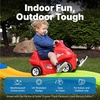 image:imageStep2 Up amp Down Roller Coaster Kids Ride On Toy Push Car IndoorOutdoor Playset Made of Durable Plastic Max Weight 50 lbs for Toddlers 25 Years Old Gray amp BlueRed