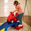 image:imageStep2 Up amp Down Roller Coaster Kids Ride On Toy Push Car IndoorOutdoor Playset Made of Durable Plastic Max Weight 50 lbs for Toddlers 25 Years Old Gray amp BlueRed