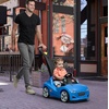 image:imageStep2 Whisper Ride Cruiser Kids Push Car Ride On Toy Stroller Substitute Includes Seat Belt amp Horn Made of Durable Plastic Max Weight 50 lbs For Toddlers 154 Years Old PinkBlue