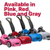 image:imageStep2 Whisper Ride Cruiser Kids Push Car Ride On Toy Stroller Substitute Includes Seat Belt amp Horn Made of Durable Plastic Max Weight 50 lbs For Toddlers 154 Years Old PinkPink