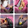 image:imageStep2 Whisper Ride Cruiser Kids Push Car Ride On Toy Stroller Substitute Includes Seat Belt amp Horn Made of Durable Plastic Max Weight 50 lbs For Toddlers 154 Years Old PinkPink