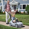 image:imageStep2 Whisper Ride Cruiser Kids Push Car Ride On Toy Stroller Substitute Includes Seat Belt amp Horn Made of Durable Plastic Max Weight 50 lbs For Toddlers 154 Years Old PinkGray