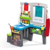 image:imageStep2 Great Creations Art Center Kids Activity Table Arts amp Crafts Desk Made of Durable Plastic Includes Bench For Toddlers 3 Years Old