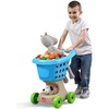 image:imageStep2 Little Helpers Shopping Cart for Kids Play Grocery Cart Made of Durable Plastic for Toddlers 2 Years Old BlueBlue
