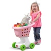 image:imageStep2 Little Helpers Shopping Cart for Kids Play Grocery Cart Made of Durable Plastic for Toddlers 2 Years Old BluePink