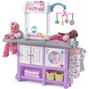 image:imageStep2 Love amp Care Deluxe Baby Doll Nursery Playset for Kids Compact Changing Station amp Crib Made of Durable Plastic Includes Toy Accessories For Toddlers 26 Years Old PinkLavender