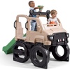 image:imageStep2 Truck Climber Kids Outdoor Playset Backyard Playground Set Slide amp Climbing Wall Outside Jungle Gym for Toddlers 25 Years Old