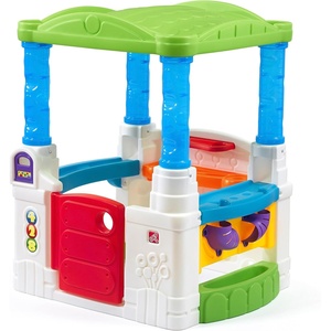 image:imageStep2 Crazy Maze Toddler Ball Pit Kids Playhouse IndoorOutdoor Playset Interactive Play with Sounds Includes 20 Colorful Balls Made of Durable Plastic For Toddlers 15 Years OldGreen Roof